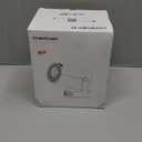 Magcubic 2025 Upgraded Mini Projector 4K support with WiFi 6 and Bluetooth 5.4, 5w Soundbase Speaker, Portable Projecteur with Auto Vertical Keystone 180 Rotatable Lens Cap for Movie Home HY300Pro+ (Pure White)