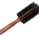 Cortex Professional Hair Brush, 100% Boar Bristle, Round, Red, 2.75", For Women and Men, For All Hair Types, Adds Texture & Shine