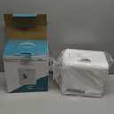 Iceblue Mini Fridge, Retro 4 Liter /6 Cans Mini Skincare Fridge, AC Plug & 12V Car Charger Mini Makeup Fridge, Compact & Portable 4A Cooling Tiny Fridge for Bedroom, Car, Office, Dorm, Gift (Black)