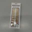 10 x Gloss Nail Strips|Uv Free|22 Pcs,Gel Nail Stickers|Long Lasting Two Weeks and Easy to Apply&Remove|Golden Spot