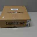 Snuggle Sac Ultra Soft Waffle Throw Blanket for Couch Bed Sofa 50x60 inches, Reversible Cream Blanket Microfiber Fluffy Fuzzy Cozy Knit Throws for Women Mothers Birthday Gifts