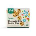 365 by Whole Foods Market, Organic Chocolate Chip Cookie Bites, 6.3 Ounce (1.05 Ounce (Pack of 6)), BB April 2, 2026