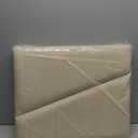 Peel and Stick Headboard for Queen Bed Linen Fabric Upholstered Wall Mounted Headboard - Wall Padding Panel in Beige for Bedroom/Living Room/Dorm (6 Panels)