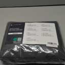 LuxClub 4 PC Full Size Sheet Set Sheets Deep Pockets 18" Wrinkle Free Cooling Sheets Machine Washable Hotel Bedding Silky Soft - Dark Grey Full