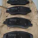 Bendix Premium SBC1917 Ceramic Front Brake Pads for Hyundai Santa Fe 2018-2017, Santa Fe XL 2019-2017