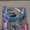 Full Face Snorkel Mask for Kids with 180 Panoramic View, Snorkeling Set Featuring Anti-Leak and Anti-Fog Foldable Dry Top Design for Safe Underwater Adventures Snorkeling Gear for Kids (Blue+Purple)