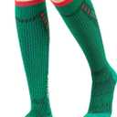 Graduated Compression Socks for Women Travel Flight Nurses Dr Scholls Airplane 15-20 mmhg Cotton Pro (Large)