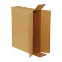 BOX USA Shipping Side Loading Moving Boxes 26" x 6" x 20" (10 Pack) Large Corrugated Cardboard Packaging Boxes - Shipping, Packing, Moving, and Storage Box for Home or Office - 10 Pack