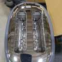 Smeg 50's Style Retro Aesthetic 2 Slice Toaster 6 Presets Extra Wide Slots Grey, TSF01GRUS