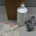 3L Manual Brake Bleeder Kit, Fluid Vacuum Pump Brake Pressure Bleeder kit with 4 Master Cylinder Adapters and 1L Brake Bleeder Bottle,Suitable for Most Models