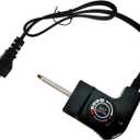 Adjustable Thermostat Probe Cord for Masterbuilt Smokers & Electric Griddles, Electric Skillet, Outdoor/Household Electric Smoker, IFITTING Power Cord with Thermostat Control, 15A/125V