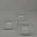 TOPZEA Set of 3 Clear Plastic Serving Bowls for Party, 94oz Acrylic Large Salad Mixing Bowl Set Kitchen Reusable Snacks Bowl for Fruit Chips Dips Popcorn, Break-Resistant