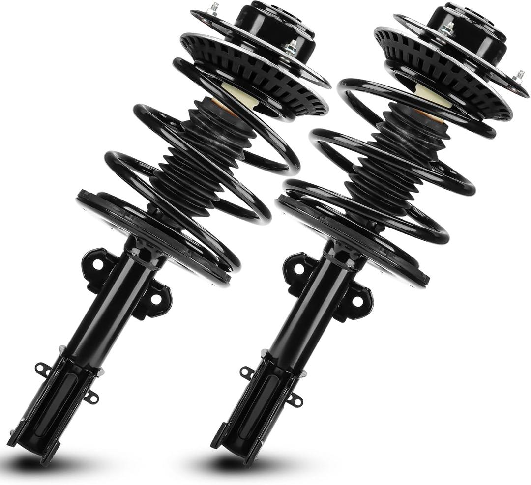 Front Complete Struts Assembly Shock Absorber Fit for Chrysler Town & Country 2001-2007, for Voyager 3.3L 2001-2003, Fit for Dodge Caravan 3.3L 2001-2007,for Grand Caravan 2001-2007, 2PCS