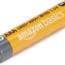 Amazon Basics 24-Count AA & AAA High-Performance Alkaline Batteries Value Pack, 12 AA and 12 AAA Batteries for Storage