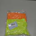 Women's Neon Scrunch Crew Socks 80s 90s Retro 3-Pack Cotton Stacked Boot Calf Cozy Ribbed Slouchy Socks Size 5-10 (1-white/Neon Green/Neon Orange)