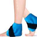 2 Ankle Ice Pack Wrap for Swelling, Reusable Gel Ice Pack for Ankle Injuries, Cold Compress Therapy for Foot Pain Relief, Achilles Tendonitis, Plantar Fasciitis, Sprains