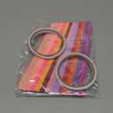 Lincia 600 Sheet Paper Chain Garland Strips 1x8 Inch with Double Sided Tape, DIY Construction Paper Chains for Birthday Wedding Holiday Party Decorations, Crafts Supplies (Valentine)