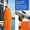 Pontoon Fenders, Rail-Mounted Pontoon Bumpers for Docking
