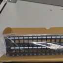 iwillink 48 Port Blank Keystone Patch Panel with Wall Mount Bracket, Versatile Vertical/Horizontal Installation, Includes Blank Keystone Inserts for Custom Configurations