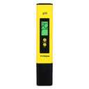 VIVOSUN Digital pH Meter, 0.01pH High Accuracy Pen Type pH Tester for Hydroponics, Household Drinking, Pool and Aquarium, Yellow, UL Certified