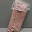 Dadanism Hot Hair Tools Travel Bag with Heat Resistant Mat Removable, Hair Accessories Organizer Case, Women Travel Essentials, Storage Pouch for Curling Iron Straightener Flat Iron HairDryer, Pink