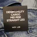 Silver Jeans Co. Women's Utility Cargo Jeans (31W x 28L, Indigo)