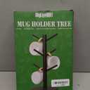 MyLifeUNIT Mug Holder Tree, Coffee Cup Holder with 6 Hooks (Black)