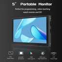 5inch WSVGA 1024 * 600 High Pixel Display 100% SRGB Without Touch Panel HDMI-Compatible Module for Raspberry pi 3/3B/3B+/4/4B Orange pi Banana pi MINI PC