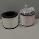 MA-22 True HEPA Replacement Filter, Compatible with MA Series MA-22 Air Purifier, 3-in-1 H13 True HEPA Filter and Activated Carbon Filter, 2 Pack