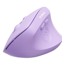 seenda Ergonomic Mouse Wireless, MOU200 Bluetooth Vertical Mouse - 3 Multi-Device Connectivity,1000/1600 /2400 DPI, Ergo Optical Mice for Windows, Mac OS, Computer/PC/Laptop, Purple