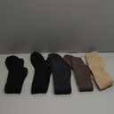 Warm Knee High Socks for Women-Thermal Cotton Socks for Hiking,Work,Winter,Gifts (Medium, Mixed Color 3(5 Pack Women))