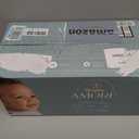Pampers Amore, Size 1 (8-14 lbs), 82 Count, Our Best Diaper Hypoallergenic & Fragrance Free, Up to 100% Leakproof, Soft as Cashmere