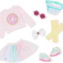 Glitter Girls  14-Inch Doll Clothes  Colorful Doll Clothes & Sunglasses  Pink Sweater, Skirt, Fanny Pack & More 3+ Years  Sweet Sprinkles
