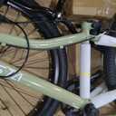 AVASTA Bilbo 24 Inch Kids Bike for Boys Girls 9 10 11 12 13 14 Years Old, Retro Style High Carbon Steel Bicycle with Adjustable Handlebars, Dual V-Brakes, Semi-Chain Guard, Kickstand, Army Green