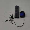 Internal Aquarium Filter for 75-200 Gallons Tank, Removable, Submersible Fish Tank Filter, 400GPH Powerful Pump for Large Fish Tanks, Turtle Tanks, Deodorization Decontamination Filter System (Black)