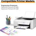 Remanufactured Ink Cartridges Replacement for Epson 302 XL 302XL T302XL Ink Cartridges Multipack for Epson Expression Premium XP-6100 XP6100 XP6000 XP-6000 (C/M/Y 3 Pack)