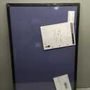 ORIENTOOLS 24x36 Black Cork Board, Wooden Frame, Hanging Pin for Office