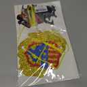 2 x Happy Veterans Day Banner Thank You Veterans Theme Party Decorations America Patriotic Military Army Soldier Heroes Theme Veterans Day Party Supplies Glitter Gold