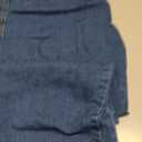 luvamia Women's Casual Stretch Adjustable Denim Bib Overalls Jeans Pants Jumpsuits (X-Large, B Blue Plunge)