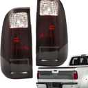 waltyotur A Pair of Smoked Black Taillights Replacement for F250 2008-2016 Tail Lights BC3Z13404A, BC3Z13405A