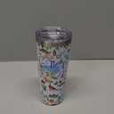 Boston International Rosanne Beck State Collection Stainless Steel Travel Tumbler with Lid, 22-Ounces, South Carolina