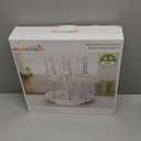 Munchkin High Capacity Drying Rack for Baby Bottles and Accessories, White (1 Count (Pack of 1))