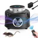 Ultrasonic Pest Repeller Plug in, Rodent Repellent Indoor Electronic Pest Control with Flashing Light, Mouse Deterrent, Pest Repellent Ultrasonic for Mice, Rat, Spiders, Roaches, Insects