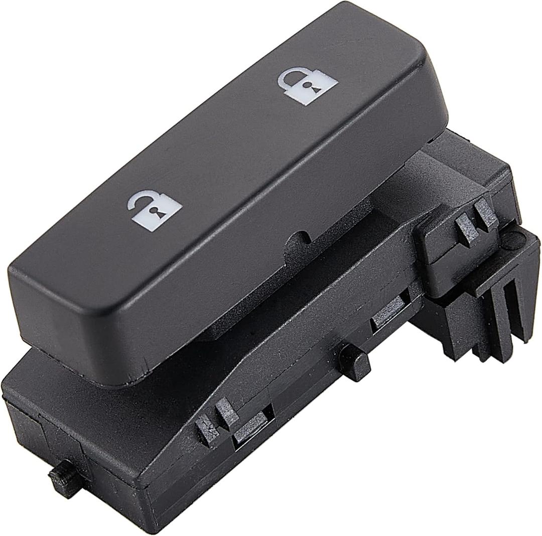 Door Lock Switch fits 2007-2014 Chevrolet Silverado 1500 2500HD 3500HD & GMC Sierra 1500 2500HD 3500HD. Push Button, Manual, Black
