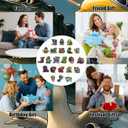 Italian Brainrot Stickers Pack of 200 Pcs - 100 Neon & 100 Colorful Vibe Stickers for Journals, Planners, Aesthetics, Laptops, DIY Crafts