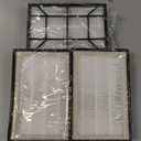 3 Pack Replacement EF-9 HEPA Vacuum Filter Compatible with Upright Vacuum EF9 20-53296 40195 Canister Vacuum 22614 10065 31140 and Model 81714 31140