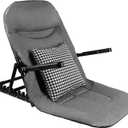 7 Reclining Positions Lifting Bed Backrest with Armrest and Cushion, 0 to 80 Degrees Adjustable Folding Back Rest for Bed Sitting up, Portable Chair Backrest Support for Sleeping, Reading and Gaming