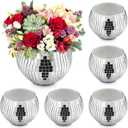 Luditek 6 Pcs Disco Ball Vase, Table Centerpieces for Wedding Birthday Christmas, Mirror Disco Ball Decor for Home Glass Planter Party Decorations & Unique Gifts for Flower Plant Lover