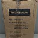 SwissGear Sion 3-Piece Set, Softside Expandable Luggage  21 Inch Carry-On & 25 & 29 Inch Checked Suitcases with 360 Degree Wheels & Retractable Handless  Dark Gray