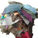 Leather Scraps, 1.5-2.0mm (3.6-5 oz) Thick Genuine Cowhide Scraps, Leather Scrap for Tools/Crafts/DIY, Mixed Colors, Leather for Crafting (Thick 500 Grams)